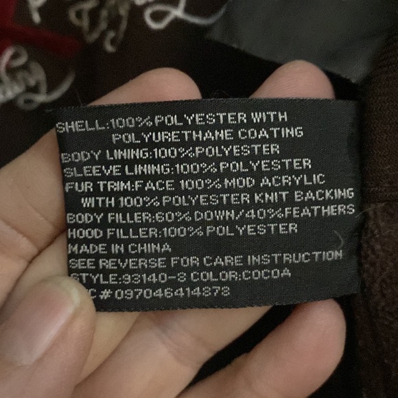 Zero exposur boarding company woman’s winter coat jacket size large brown - Picture 4 of 8